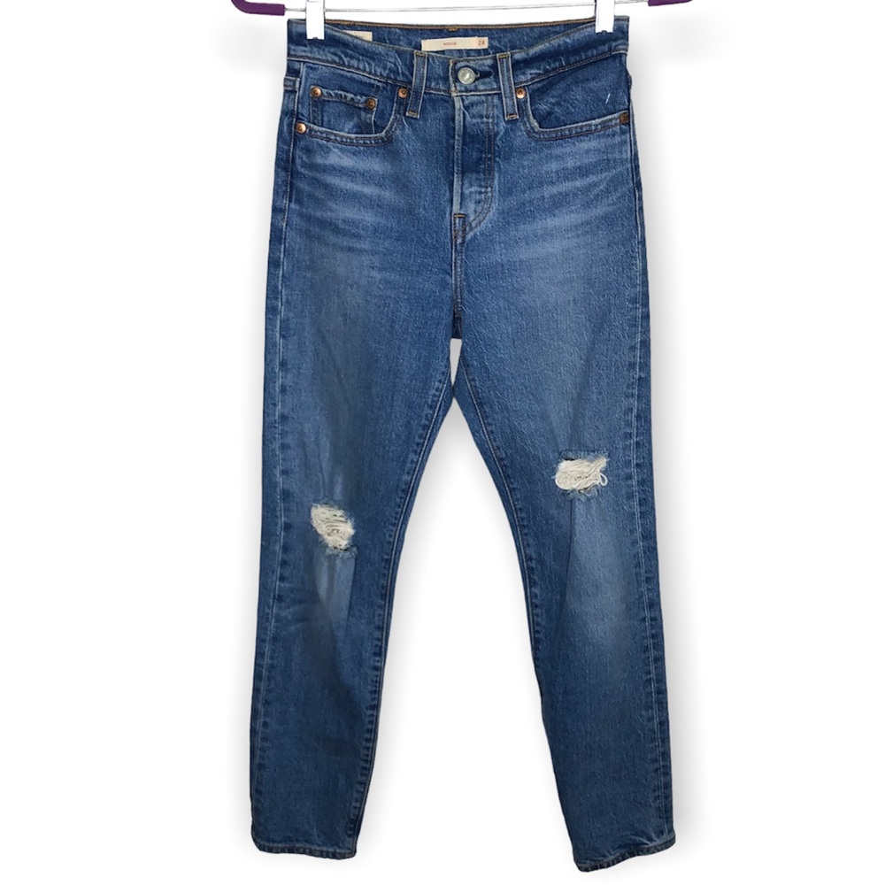 Levi’s Wedgie Button Fly Icon Fit Jeans - Picture 2 of 14